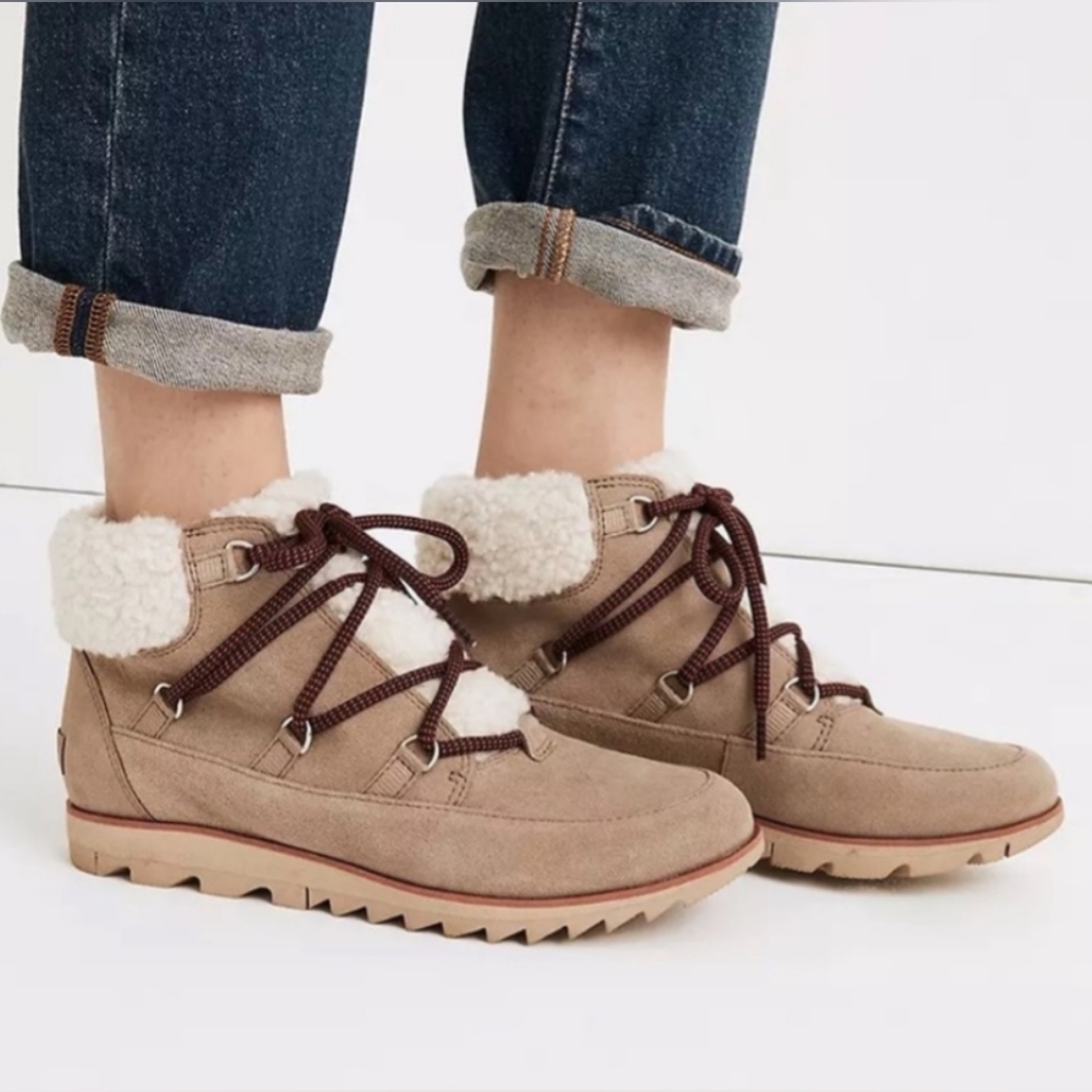 SOREL HARLOW LACE COZY Women's Outdoor Booties size 10
